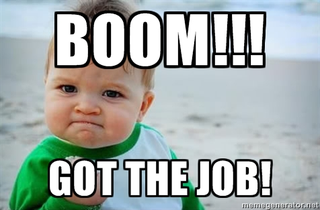 Illustration for article titled I Got The Job